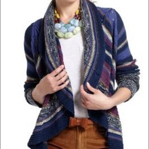 Anthropologie striped sweater ON HOLD