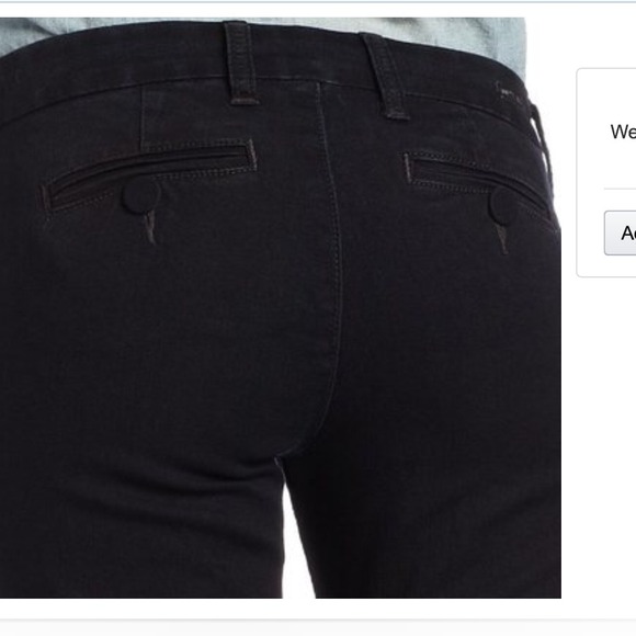 See Thru Soul Amore Lucca Trouser Black/Dark Denim - Picture 3 of 4