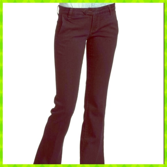 See Thru Soul Amore Lucca Trouser Black/Dark Denim - Picture 1 of 4