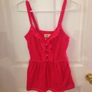Hollister Pink Tank