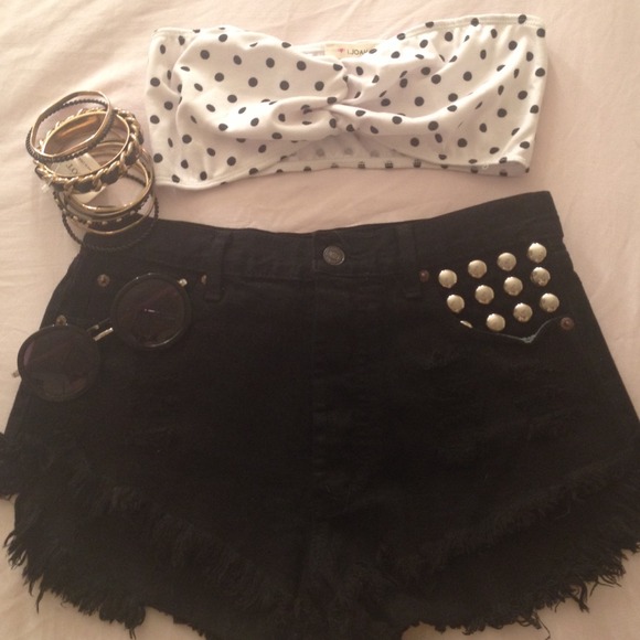 Black shorts