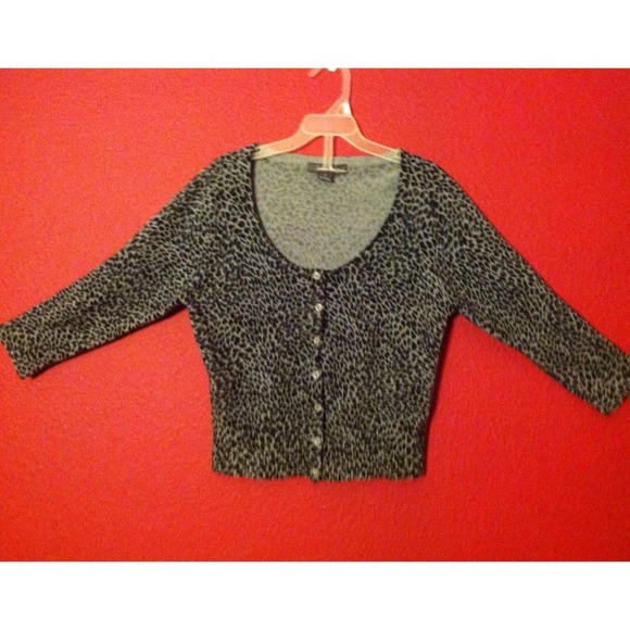 Cheetah print Cardigan