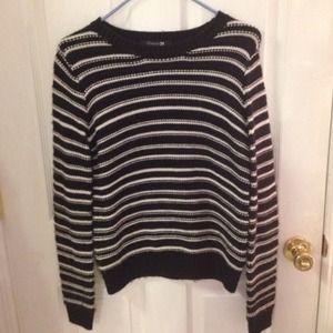 Black and White Stripped Sweater