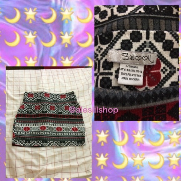 Tribal print skirt