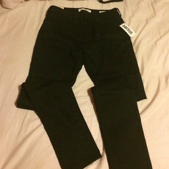 high rise black jeggings