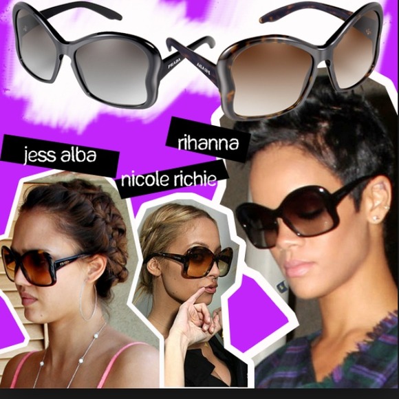 Prada butterfly sunglasses