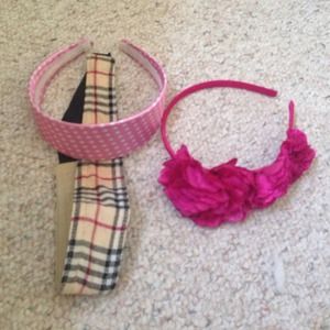 3 never used headbands