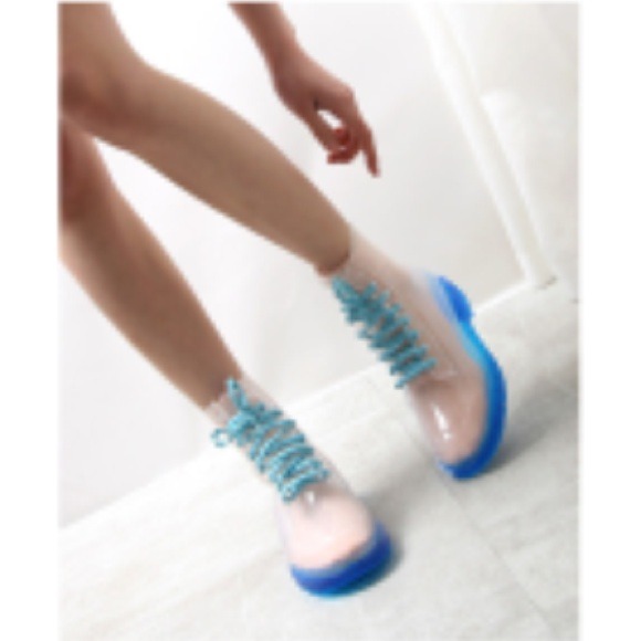 Perfect condition transparent boots