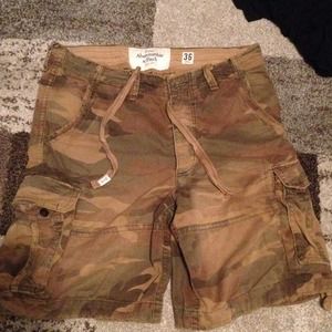 Men's Camouflage Abercrombie & Fitch Shorts