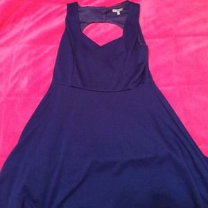 Blue dress