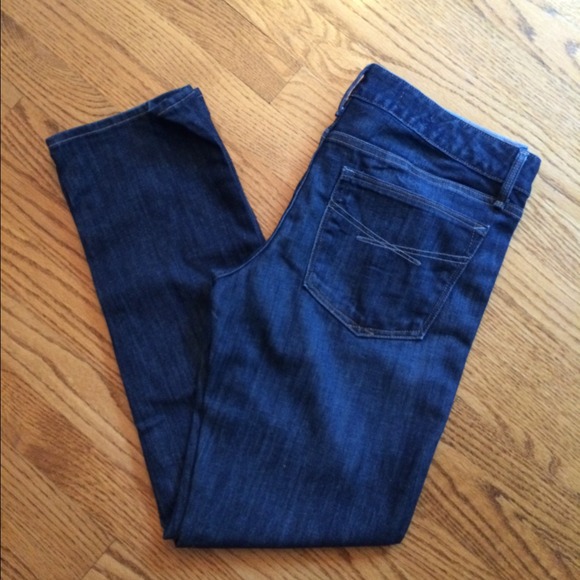 Gap Real Straight Jeans, dark wash, 29/8ankle