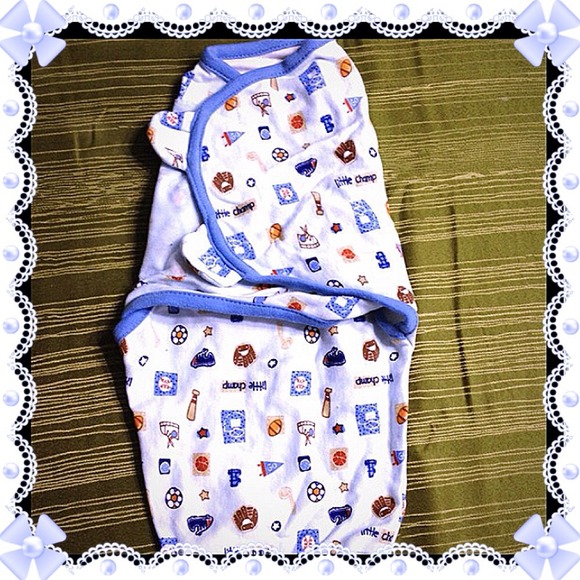 Baby swaddle!!!! Sports theme! 🏀🏈⚾️🎾