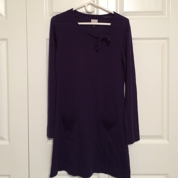 Purple, H&M long sleeved dress, worn once