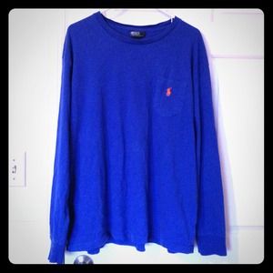 Men's long sleeve Polo Ralph Lauren t-shirt. (L)