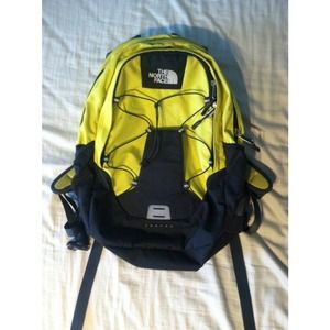 Yellow/lime Jester North Face pack