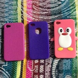 3 cases for iPhone 4/4s for $15!!!