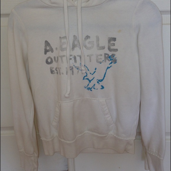 American Eagle White Sweatshirt, Super warm!