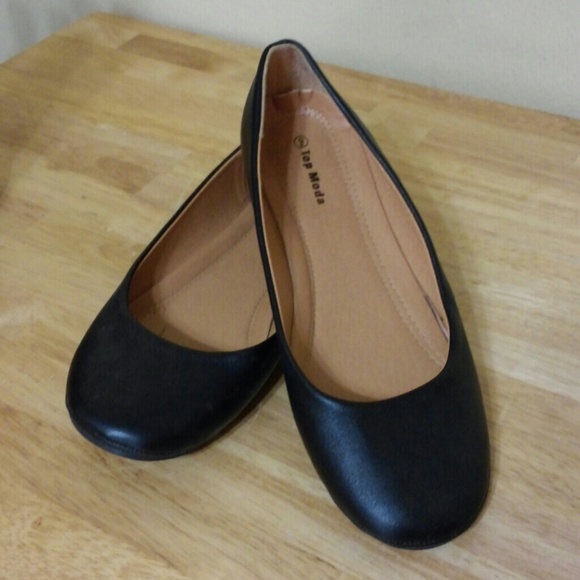 Black flats