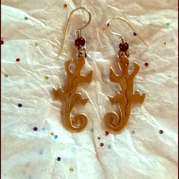 🔆Sterling Lizard Earrings🔆