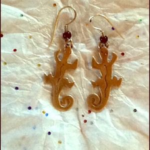 🔆Sterling Lizard Earrings🔆