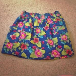 Hollister Floral Skirt