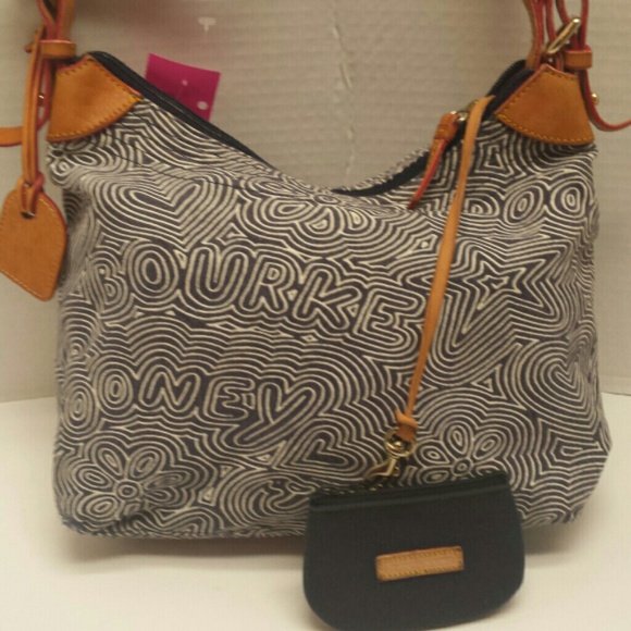 DOONEY & BOURKE handbag with small change pouch.