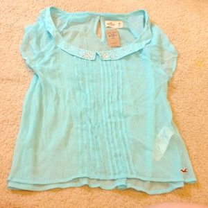 Hollister Chiffon Blouse