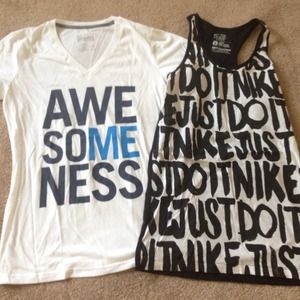 Nike workout shirts