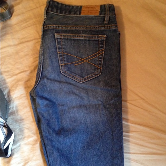 Dark skinny jeans