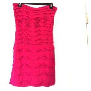 Pink halter top Mini dress