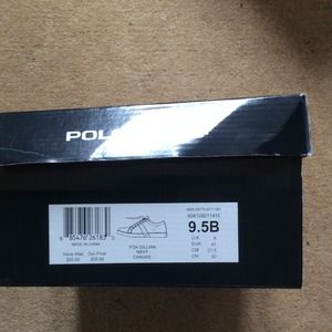 Navy Canvas Polo Spirit