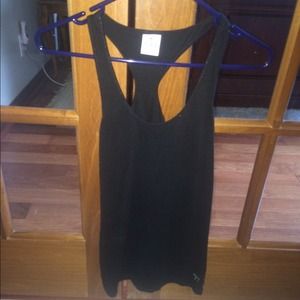 VS black racer back tank