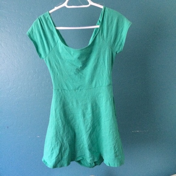 Turquiose skater dress