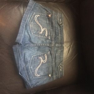 Rock and republic denim shorts