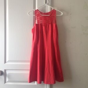 Coral Forever21 Dress
