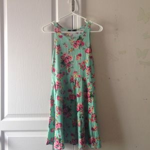 Floral Papaya Dress