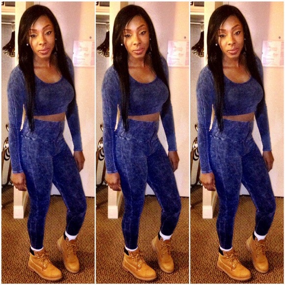 Acid wash 2pc set!