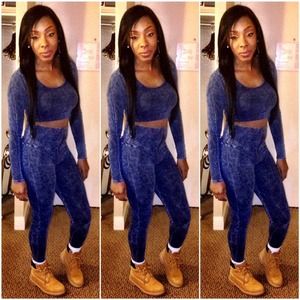 Acid wash 2pc set!
