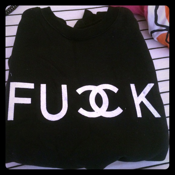 F U double C K sweater