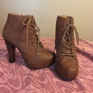 Charlotte Russe fall bootie