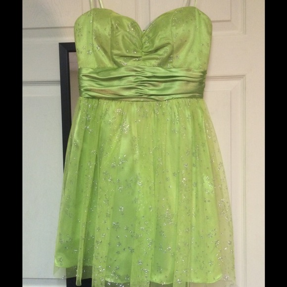 Lime Green Cocktail Dress