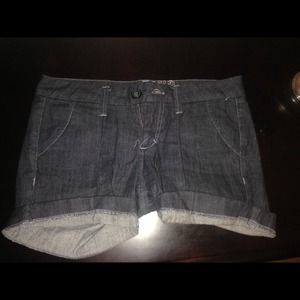 Blue jean shorts