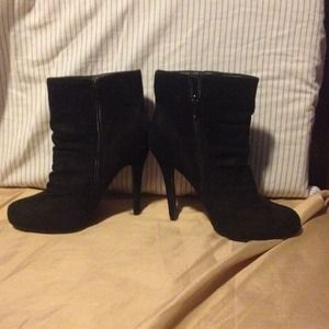 Black booties