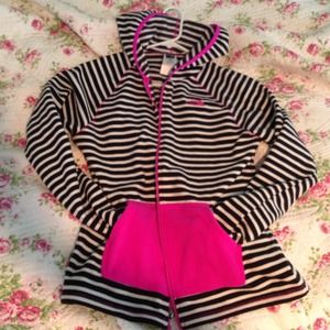 North face fleece zip up jacket