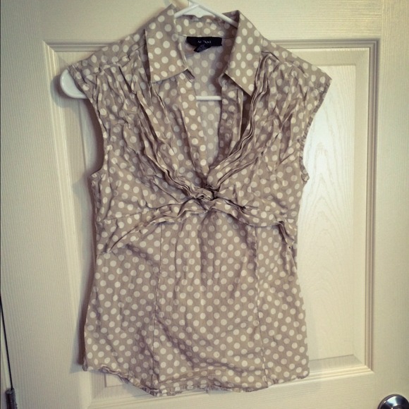 LOFT by Ann Taylor Twist Front Blouse