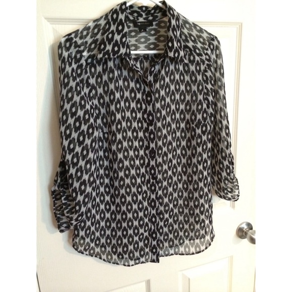 Printed Chiffon Blouse