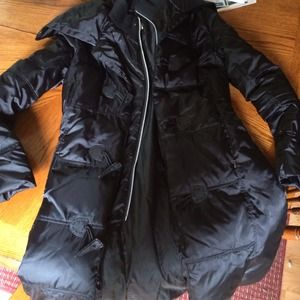 Gi-seven knee length coat.