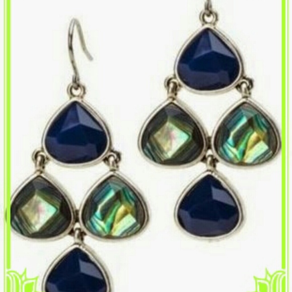 🎉"HP"🎉SALE🚨LUCKY BRAND CHANDELIER EARRINGS NWOT - Picture 3 of 5