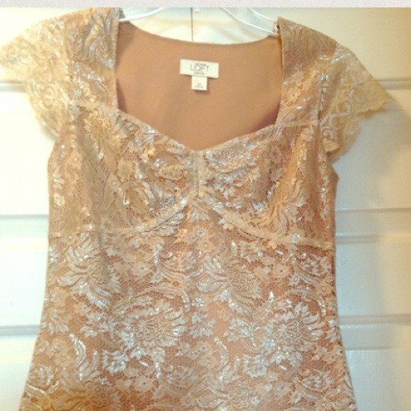Bundle - gold and black lace shirts