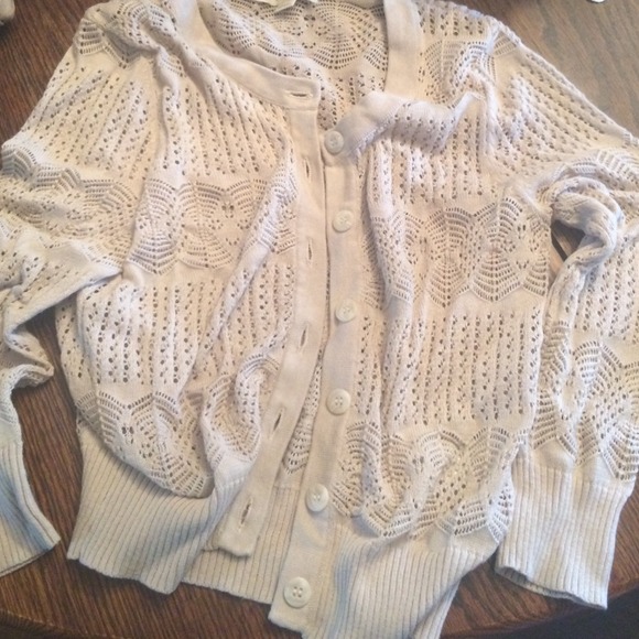 Forever 21 lace cardigan
